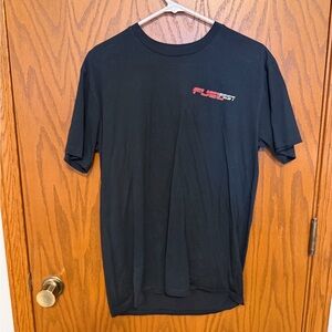 Black T-Shirt Fuel Fest limited edition event shirt